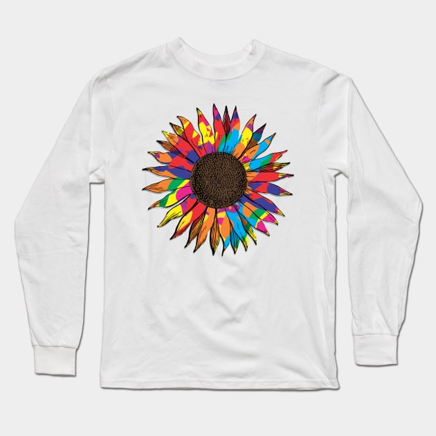 sunny little hippie Long Sleeve T-Shirt by B0red